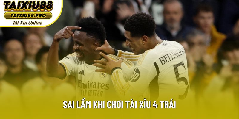 Sai lầm khi chơi tài xỉu 4 trái Sai lầm khi chơi tài xỉu 4 trái